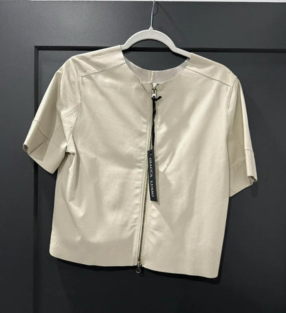 Giacca Lusso - Women's Leather Tee - Rack Hunt