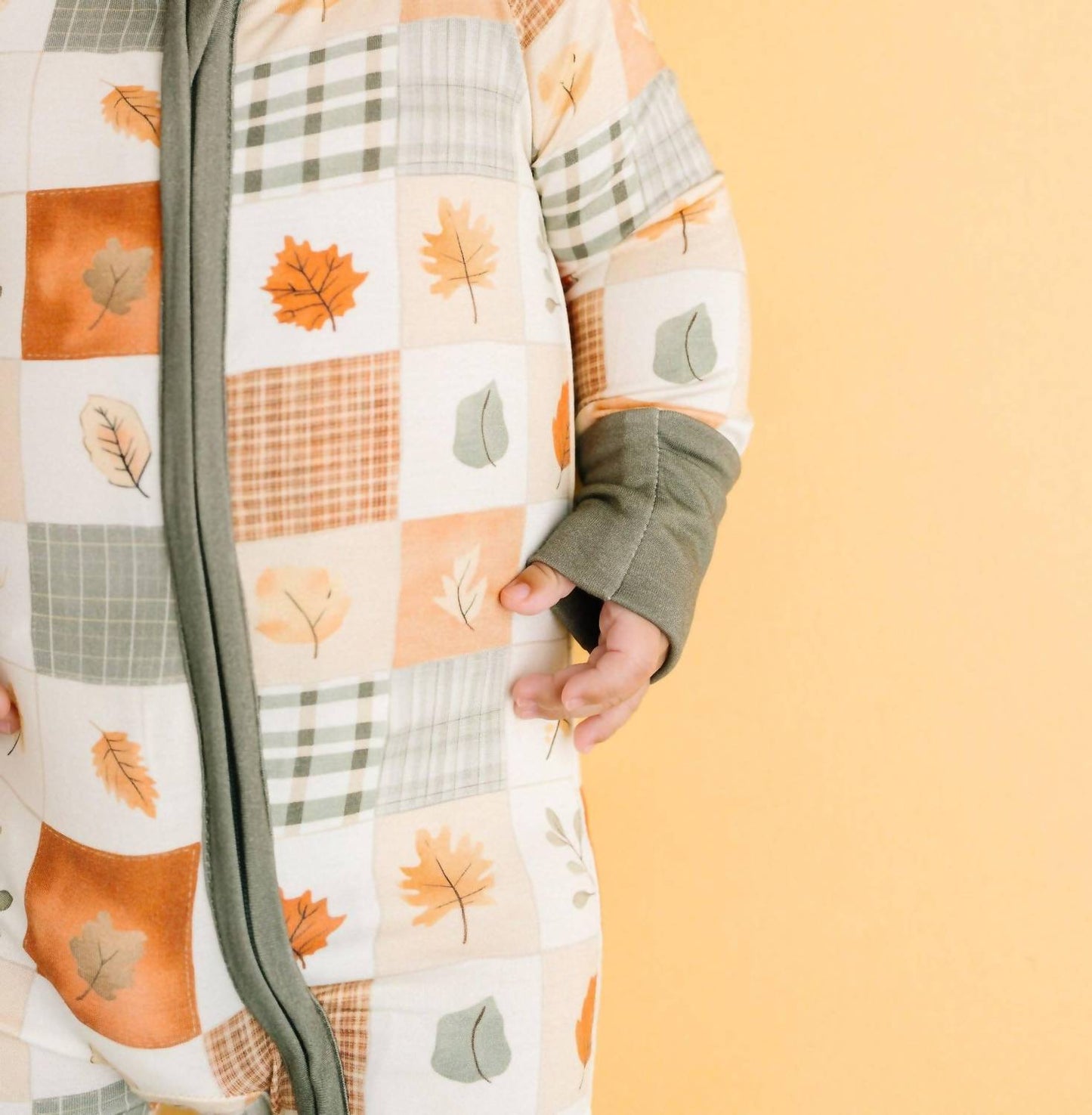 Kid's Autumn Patchwork Bamboo Sleeper