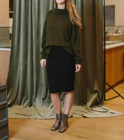 Alabama Chanin - Essential Waffle Skirt - Rack Hunt