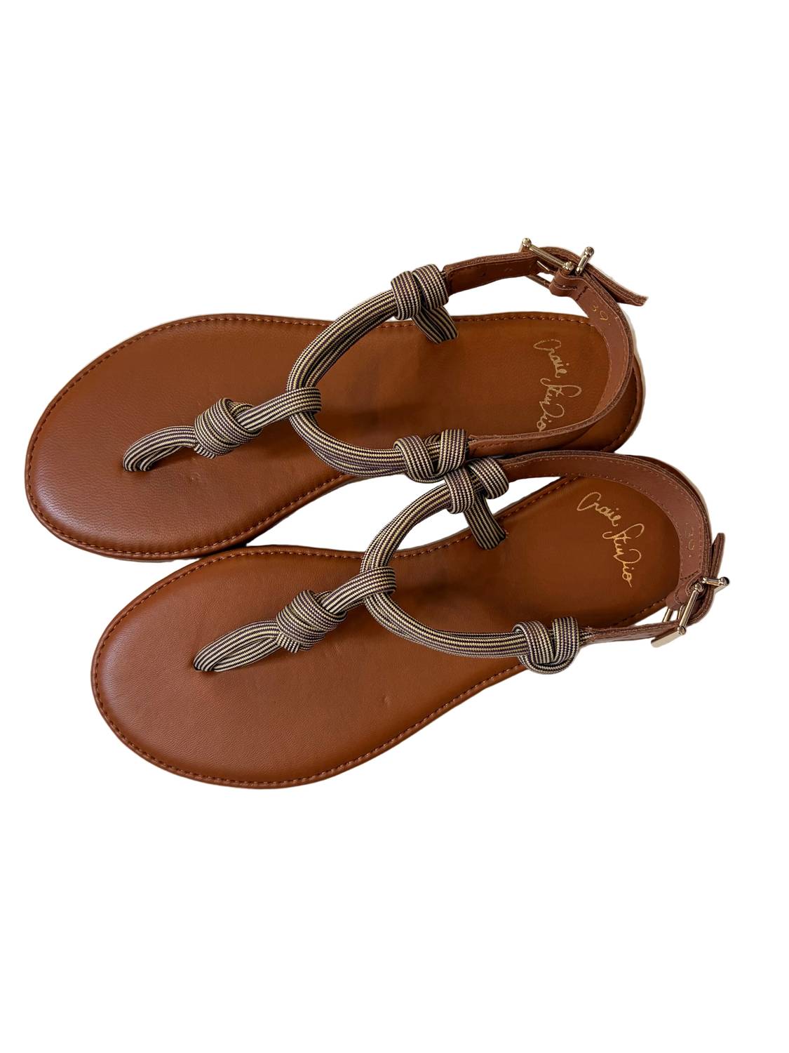 Women's Leather Rope Comfort Sandals