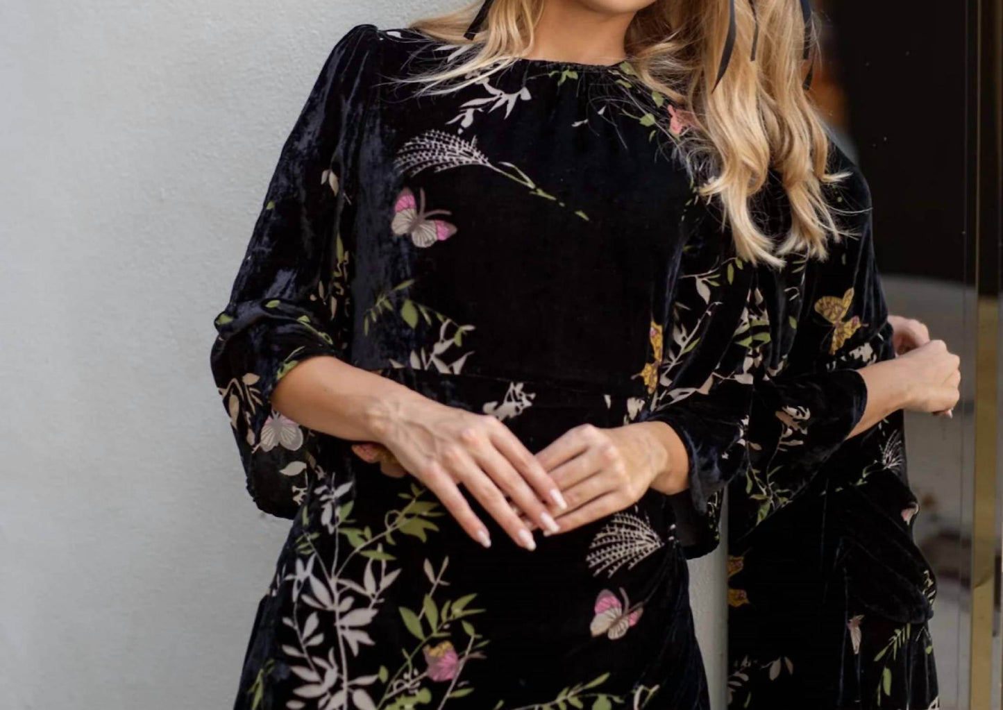 Esteem Couture - Alice Velvet Asymmetrical Dress - Rack Hunt -