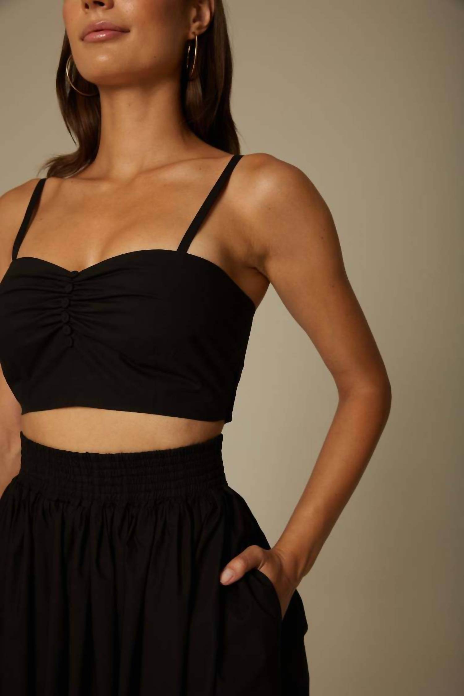 Santicler - Daria Cropped Bralette Top - Rack Hunt -