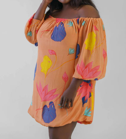 Bubble Mini Dress - Plus