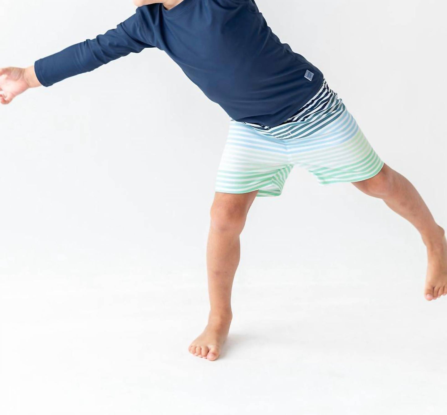 Water-Repellent Swim Trunks