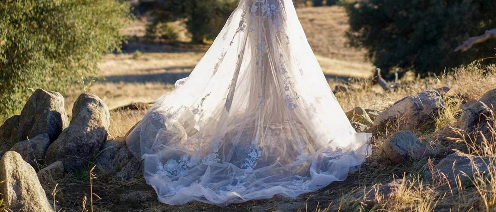 Essence of Australia - Dreamy Boho A-line Wedding Dress - Rack Hunt -