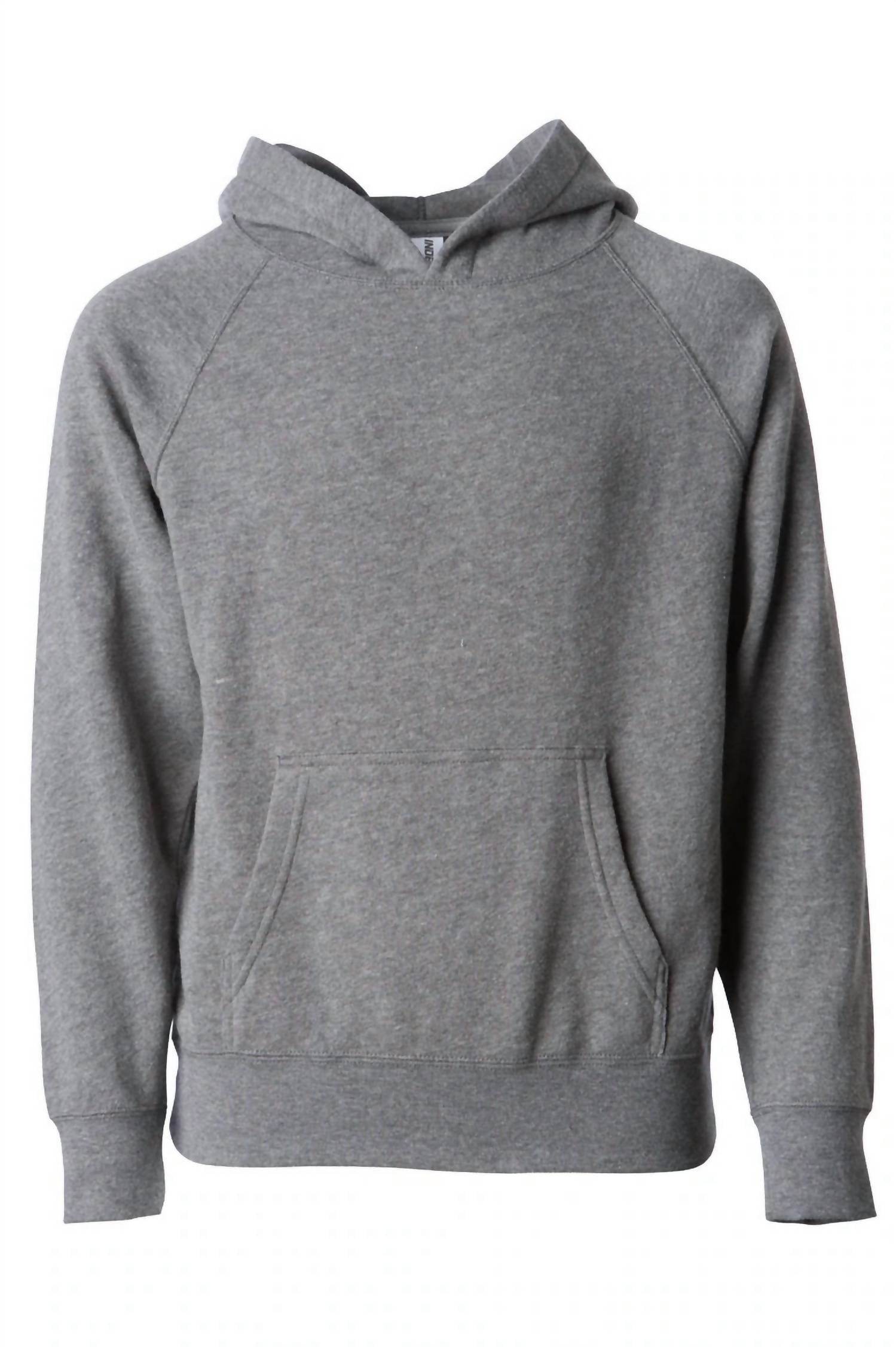 Independent Trading Company - Kid's Wyoming Old English Embroidered Hoodie - Rack Hunt -