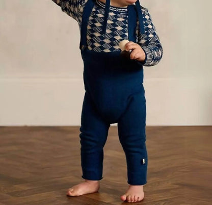 The Bonnie Mob - Babys Sweater Set Dungaree Jumpsuit - Rack Hunt