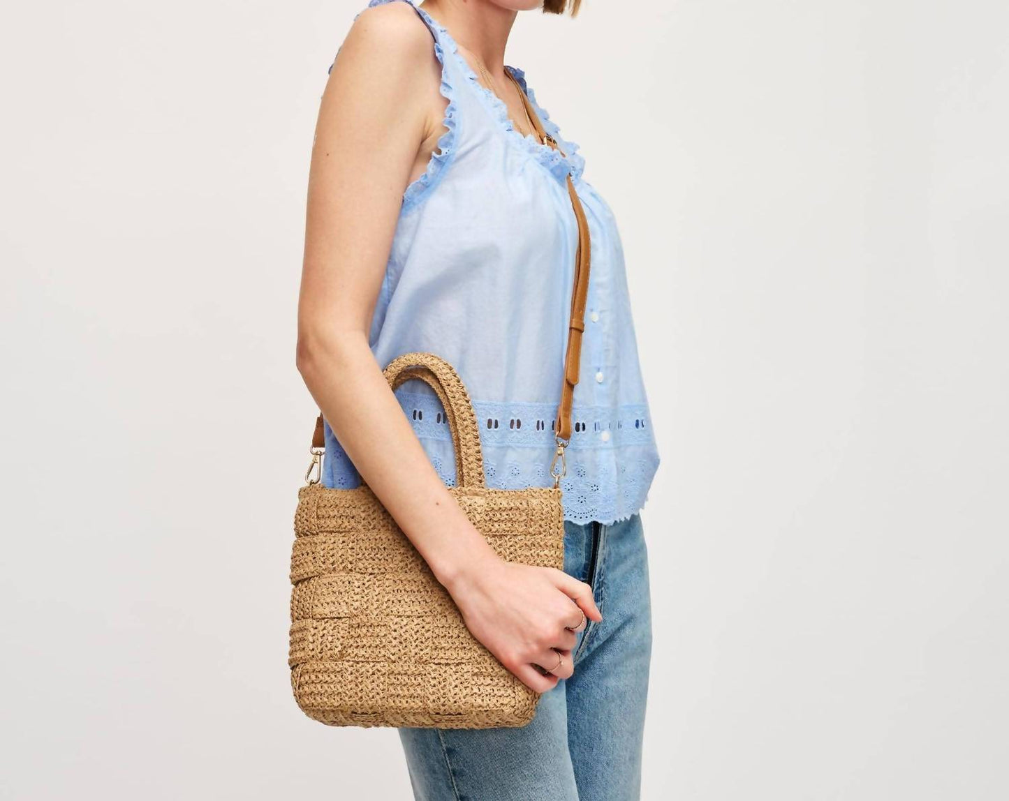 Women's Chiara Woven Crossbody Bag