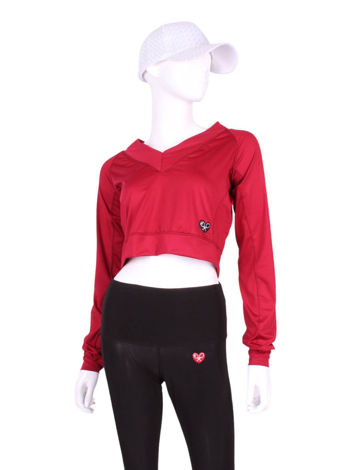 Love All Tennis Co. - Vee Crop Top - Rack Hunt
