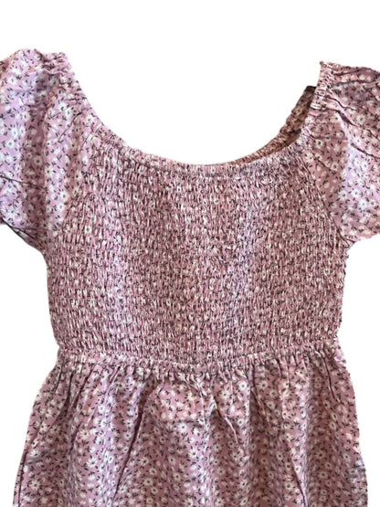 Girl's Viscose Floral Romper