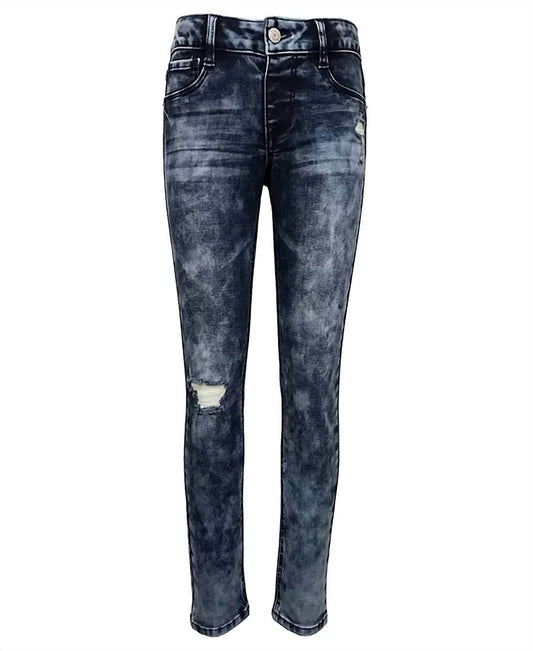 Imperial Star - Big Girls Pull On Destructed Skinny Jeans - Rack Hunt -