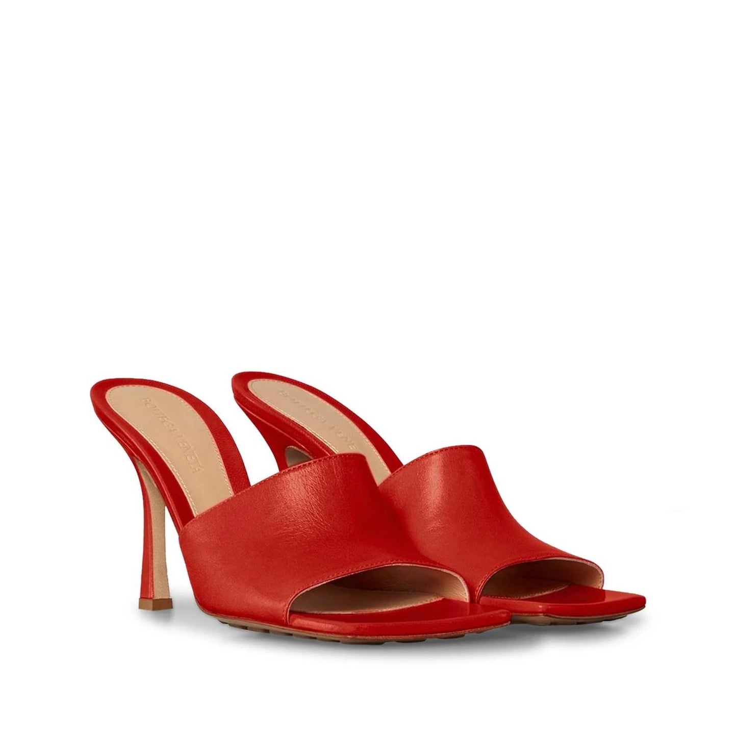 Women's Stretch Heeled Mules