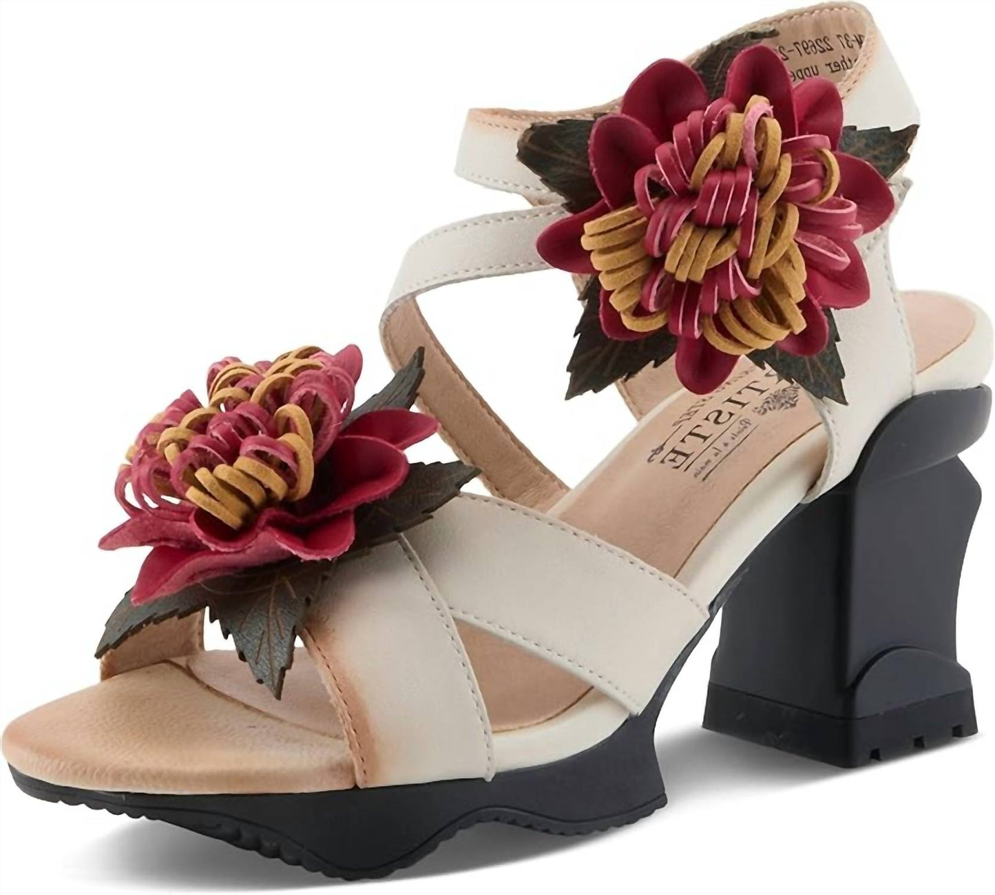 Women’s Hooked 3d Floral Heel Sandal
