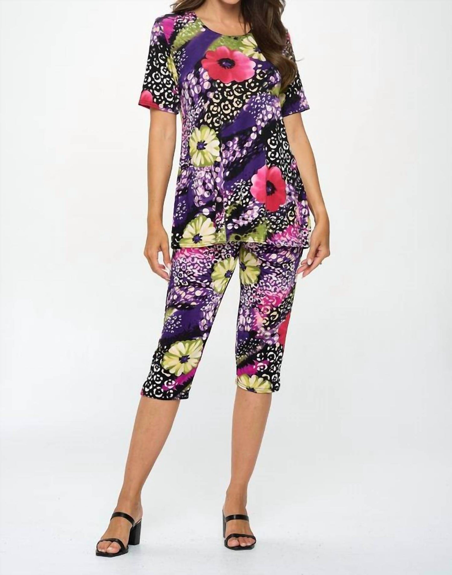 Jostar - Matching Capri Pant Set - Plus - Rack Hunt -