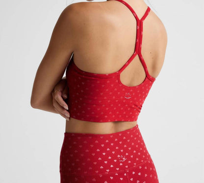 Softshine Slim Racerback High Cropped Tank Top