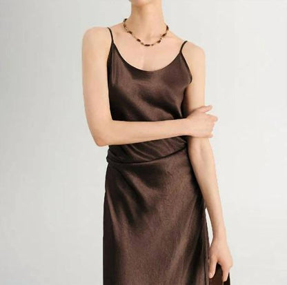 Pure Acetate Slip Dress