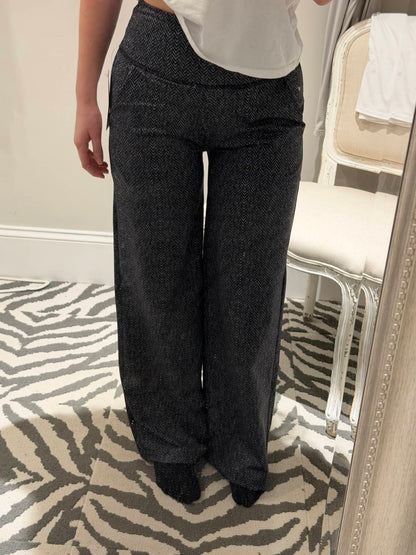 Women's High Waist Wide Leg Pant - Petite