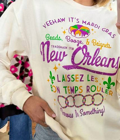 New Orleans Sweatshirt Top