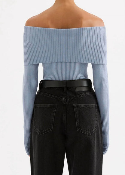 Nude Lucy - Krishna Off Shoulder Knit Top - alternate view - Rack Hunt