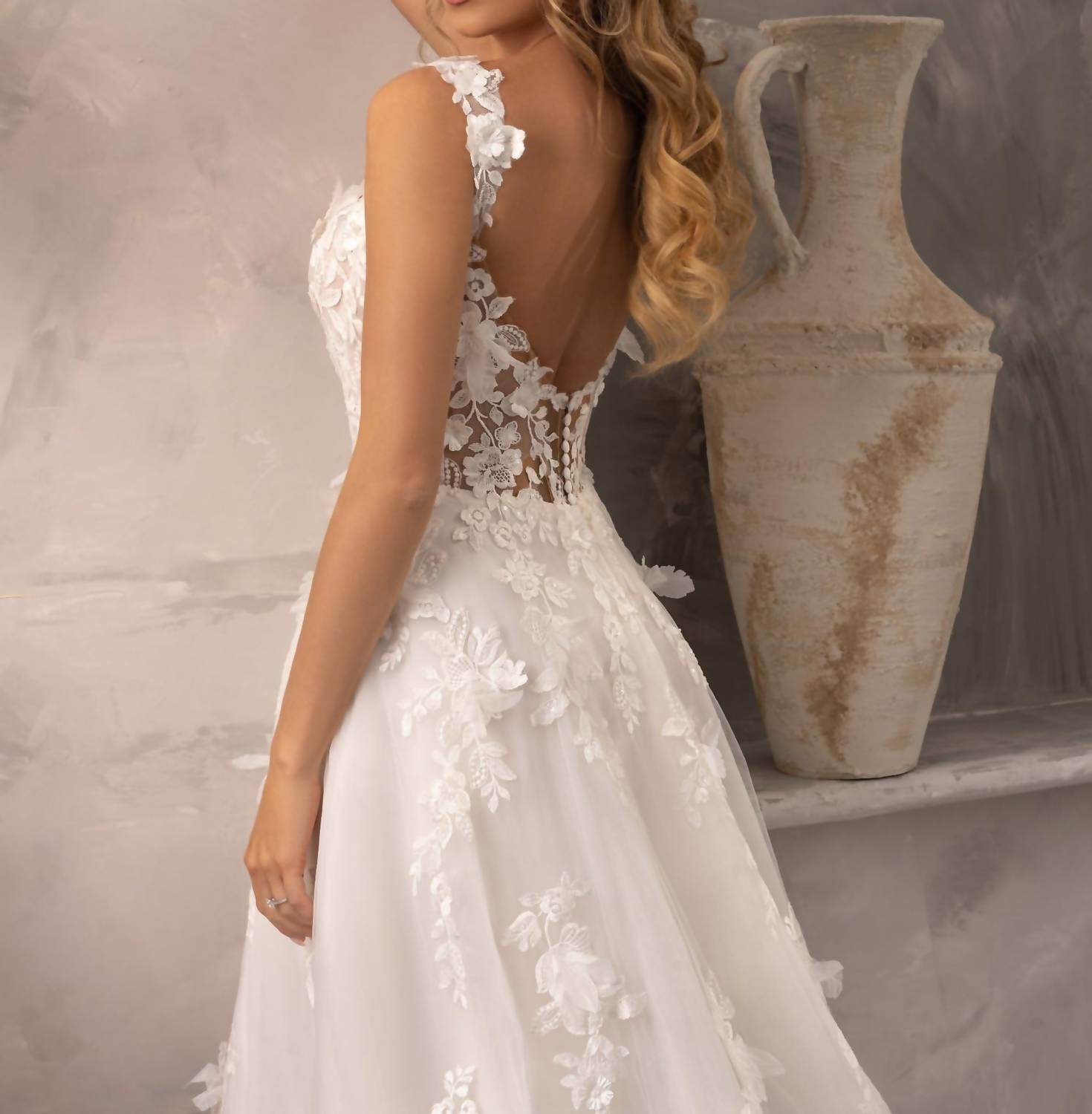 Ivoire by Kitty Chen - Julie Sheer Mesh Dress - Rack Hunt