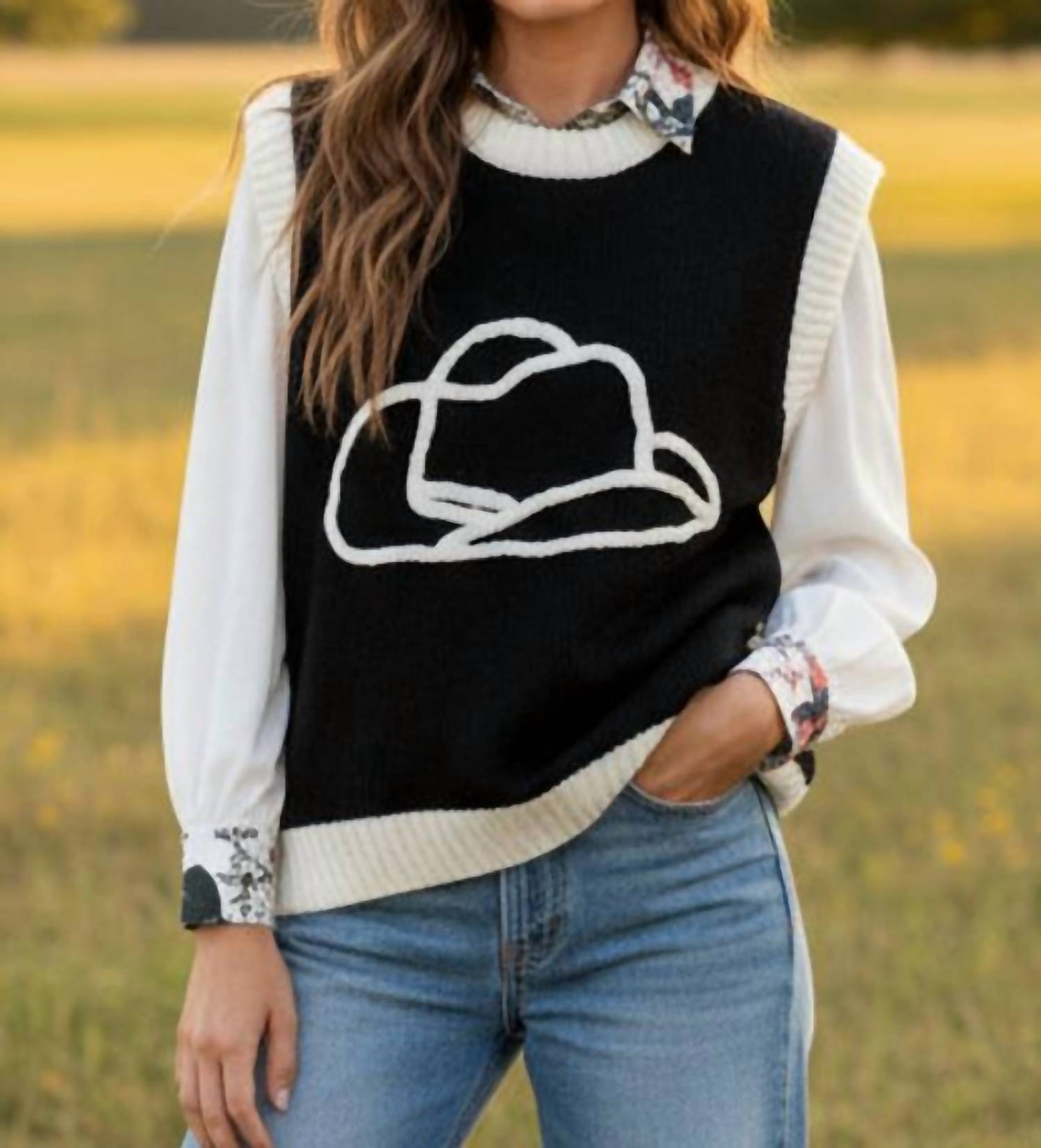 Howdy Darling Sweater Vest