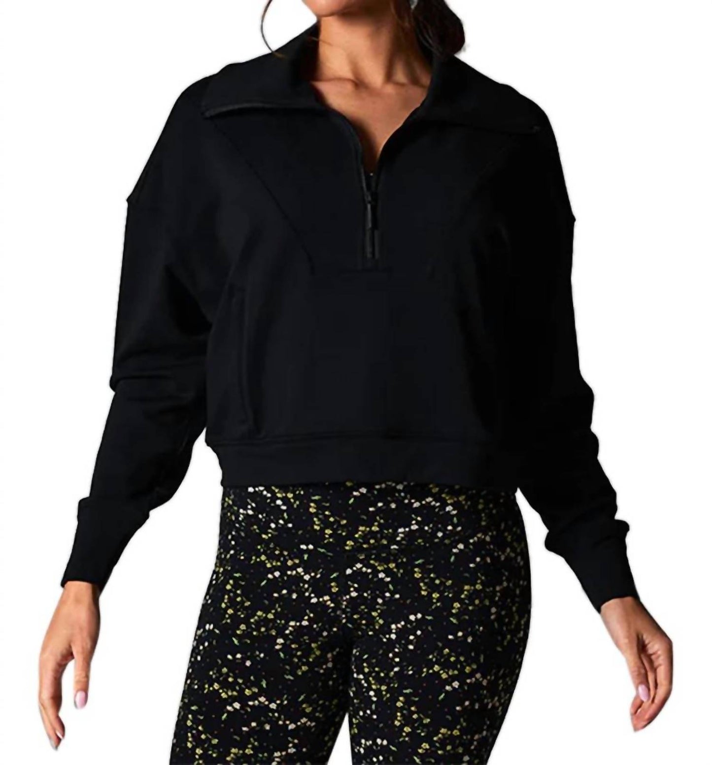 Cozy Half Zip Sweatshirt