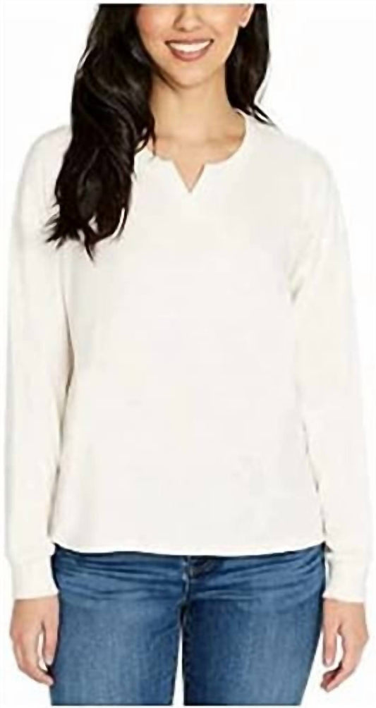 Long Sleeve Crew Neck Top
