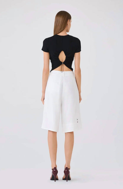 Imani Ruched Back Tee