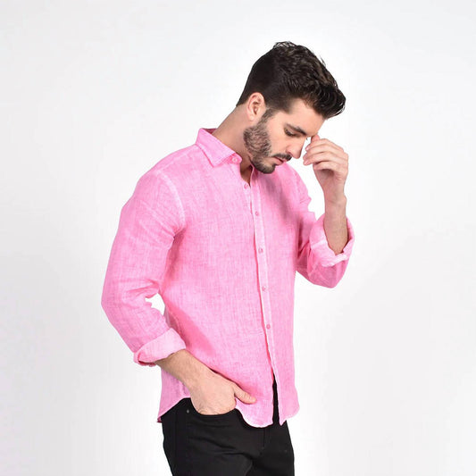 Solid Linen Shirt