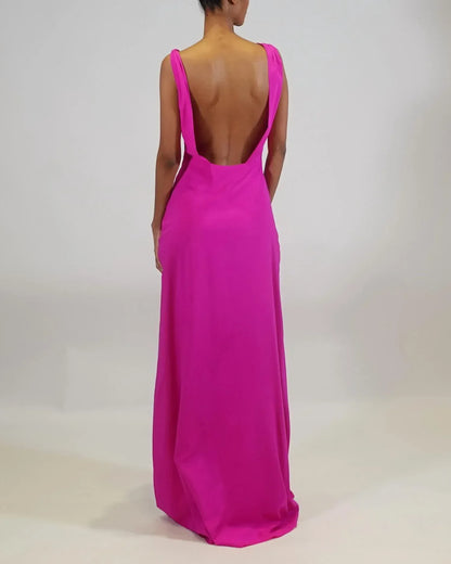Azeeza - Saunder Charmeuse Gown - Rack Hunt