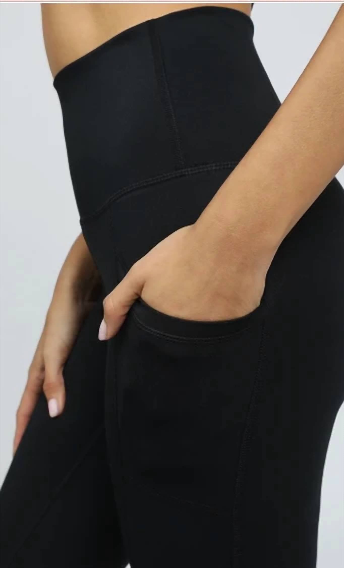 Tribeca High-rise Contour Leggings With Pockets