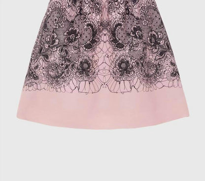 Valentino - Wool And Silk Lace Skirt - Rack Hunt