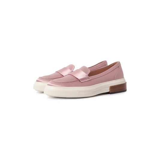 Women's Silk Satin Loafers