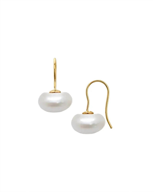 Women's Lantern Freshwater Pearl Earrings