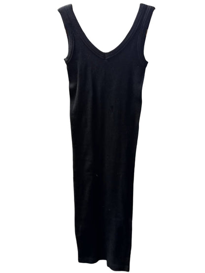 Women's V Neck Ribbed Tank Dress