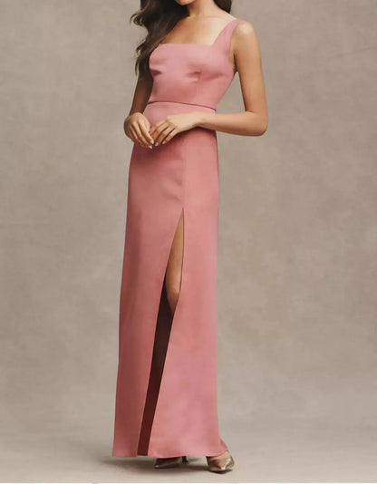 BHLDN - Sophia Satin Maxi Dress - Rack Hunt