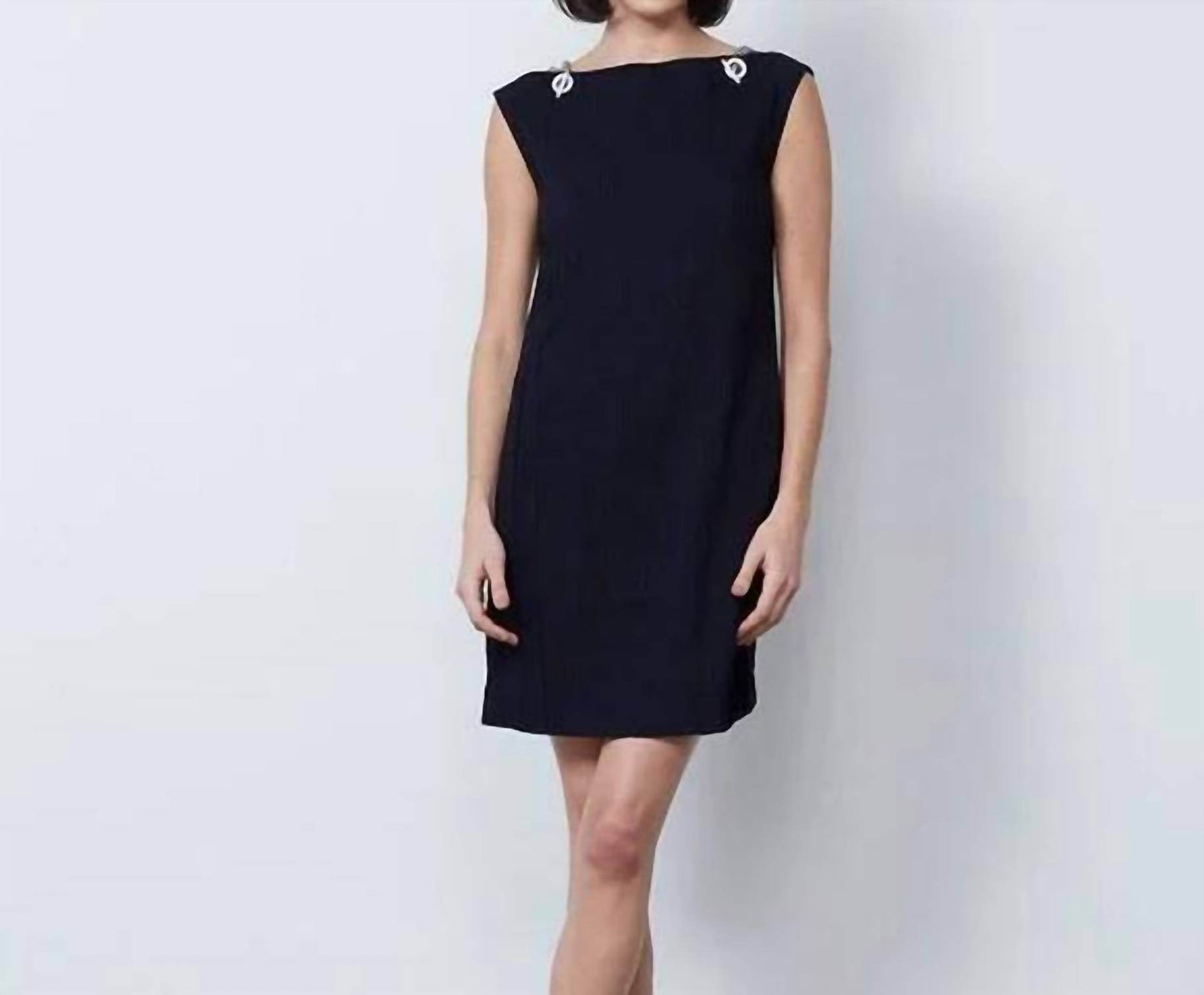 Etcetera - Nautical Plisse Jacquard T-Shirt Dress - Rack Hunt -