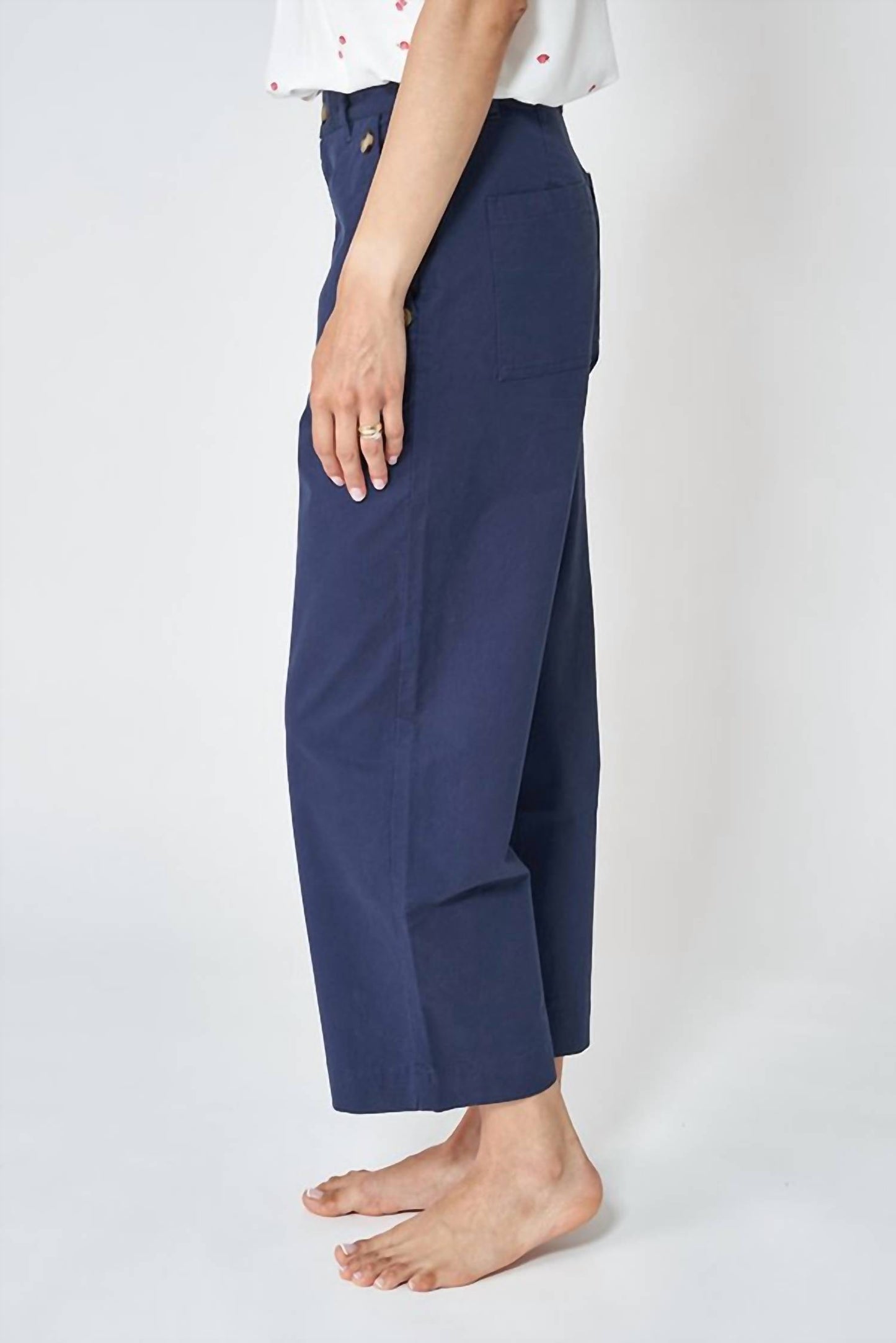 Loose-fitting Sailor Trousers
