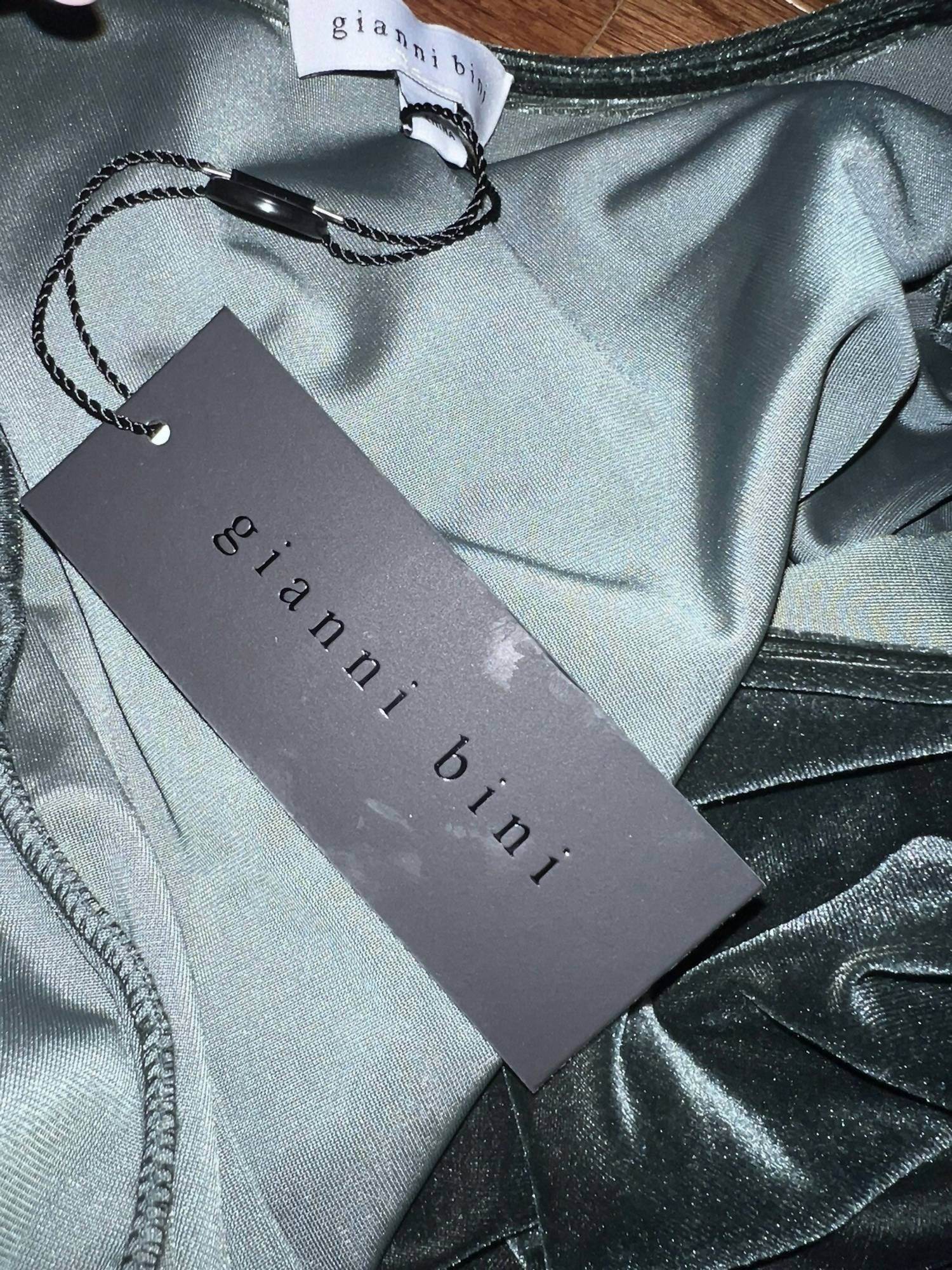 Gianni Bini - Women's Velvet Mini Wrap Holiday Party Dress - Rack Hunt -