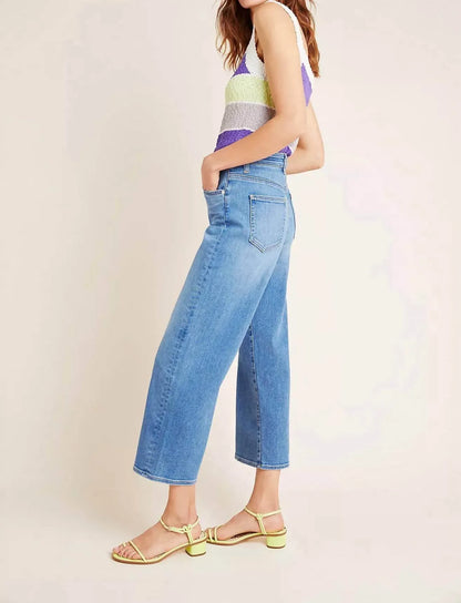 CQY - Sunday Ultra High-risecropped Wide Leg Jeans - Rack Hunt