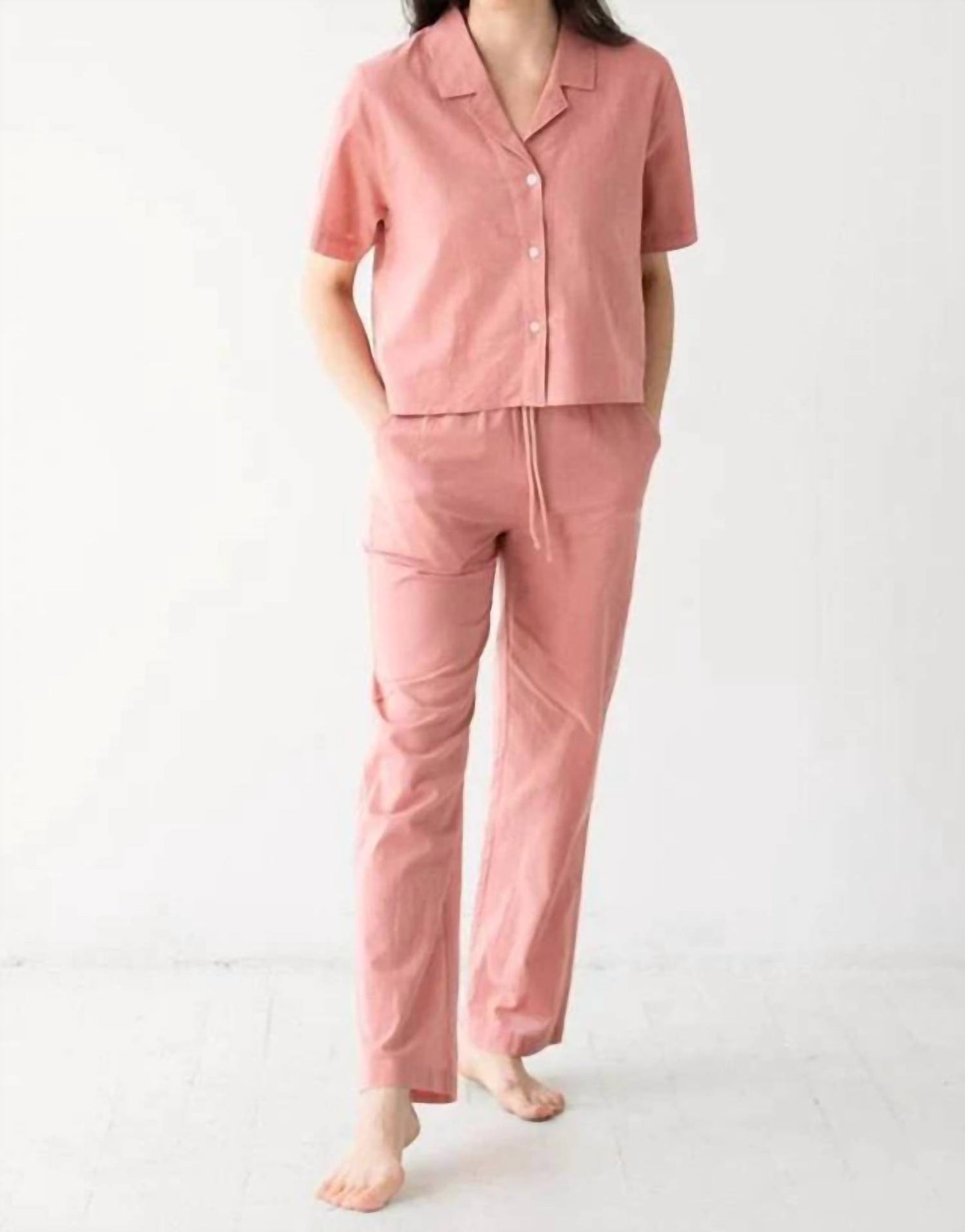 Woven High Waisted Pants