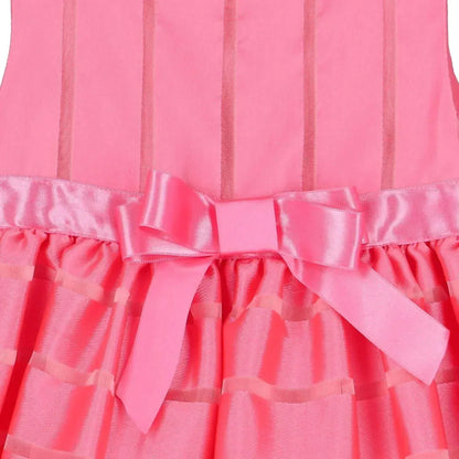 Patachou - Satin And Organza Woven Dress - Rack Hunt