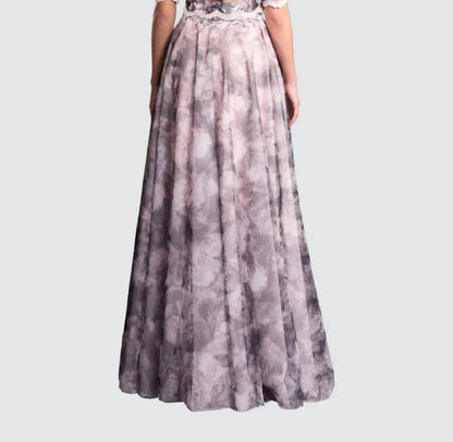 Soft Tulle Midi Skirt