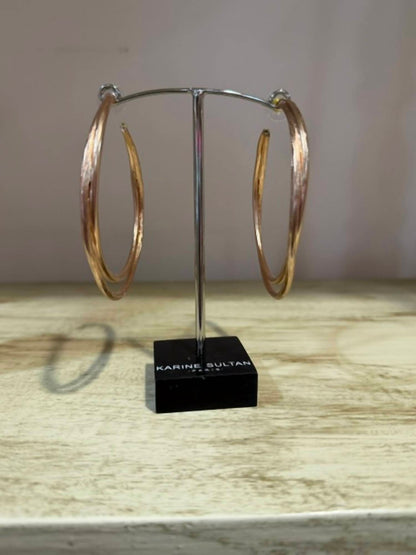 Women's Grande Twist Hoop Earrings