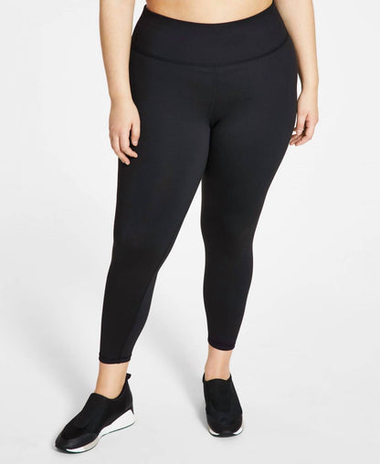 Women's Activewear Back-zip 7/8 Leggings