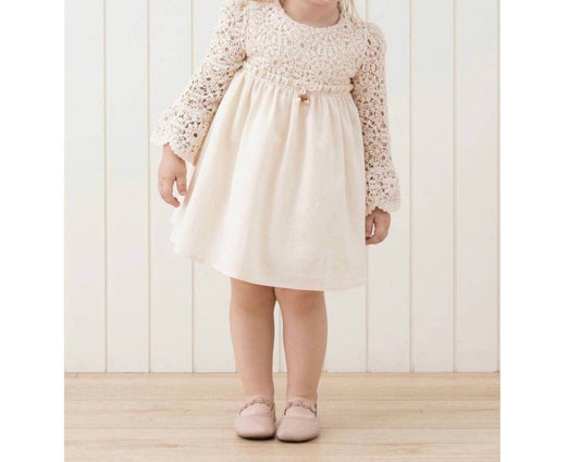 My Vintage Kid - Girls Crochet Dress - Rack Hunt -