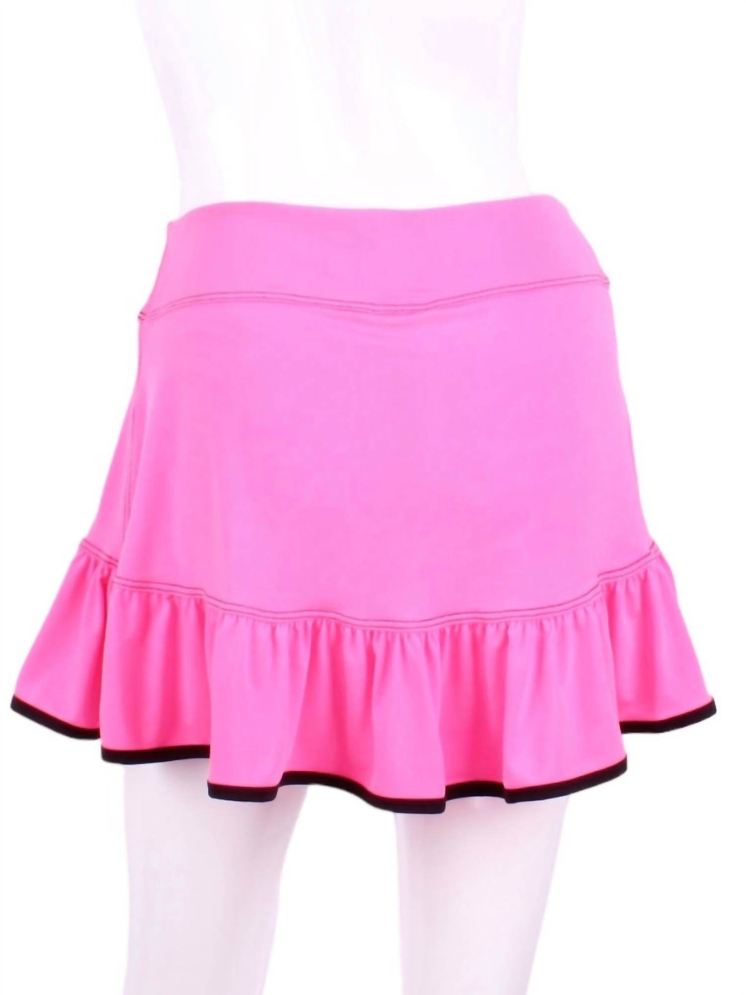 Love Love Tennis - Women's Ruffle Tennis Skirt - Rack Hunt