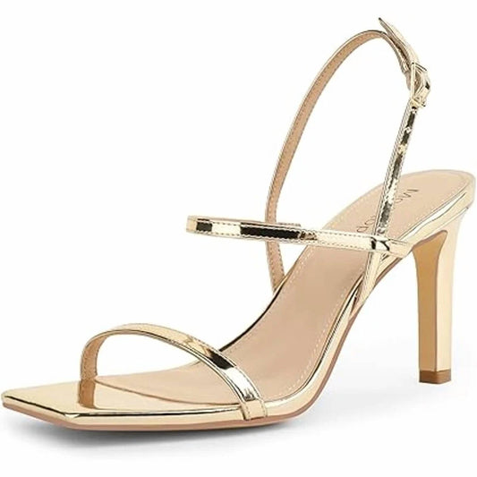 Women's Ankle Strap Open Toe Heel Sandals