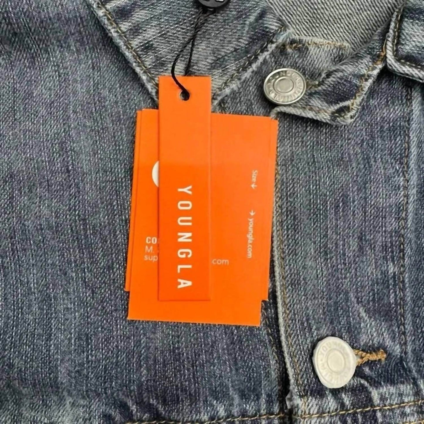 YoungLA - Men’s Classic Denim Jacket - Rack Hunt -