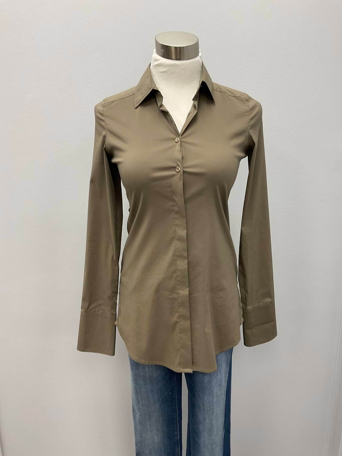 Jordan Louis - Long Sleeves SAVILE cotton stretch shirt - Rack Hunt -